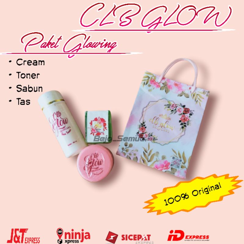 PAKET GLOWING by CLB GLOW 100% Original dan Terpercaya