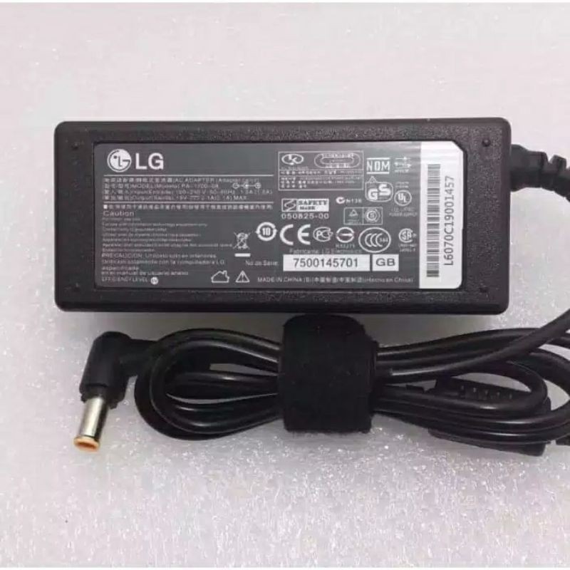 Adaptor Charger TV LG / Monitor TV 19V 2.1A Free Kabel Power