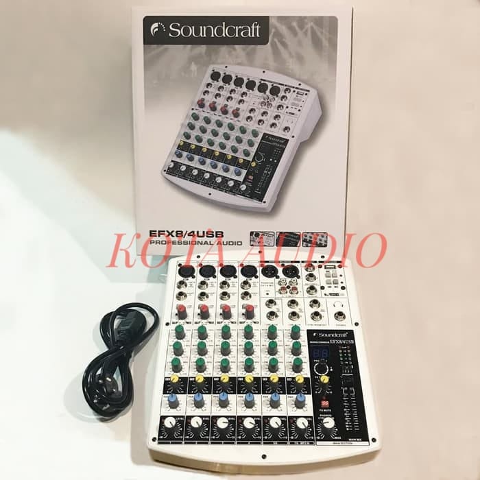 Mixer Soundcraft EFX8/4USB EFX 8 4 USB EFX 8/4 USB 8 channel
