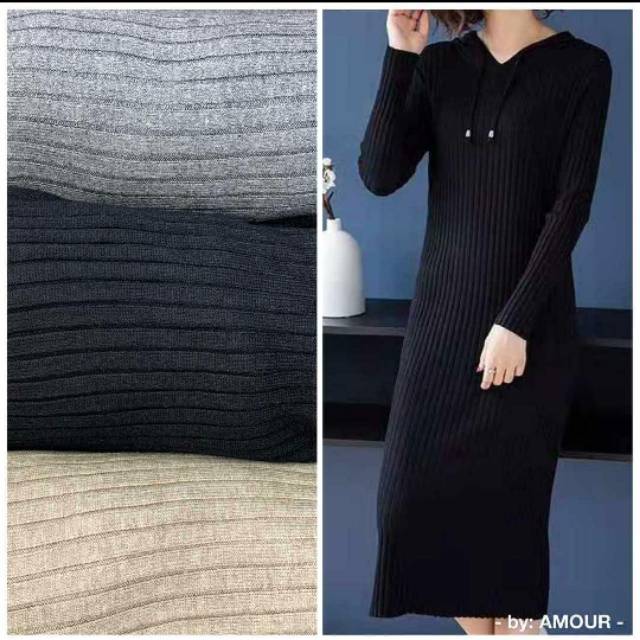 Tunik rajut wanita import