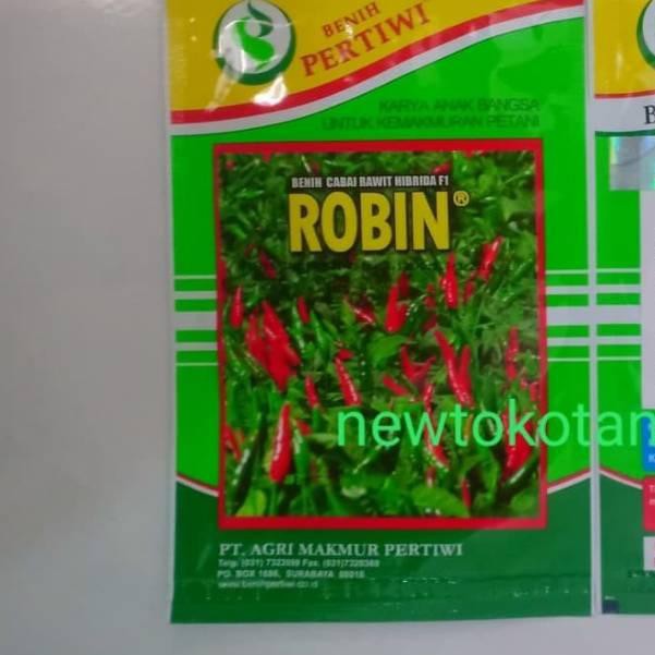 Mall Benih cabe rawit hijau ROBIN F1 10 gram cabai cabe rawit robin f1 dari benih pertiwi