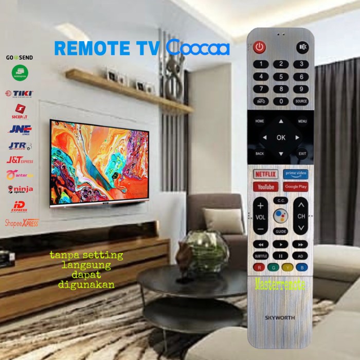 Remote Tv - Remot Remote Tv Coocaa Android / Smart Tv Coocaa