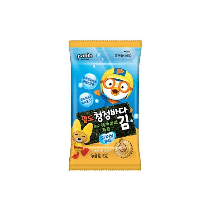 

Paldo Pororo Roasted Seaweed 10G