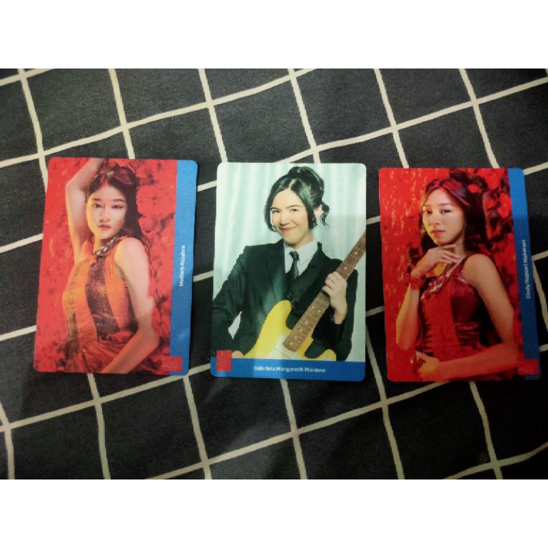 PHOTOCARD TOUR 10th ANNIVERSARY JKT48 GABY MUTHE CINDY