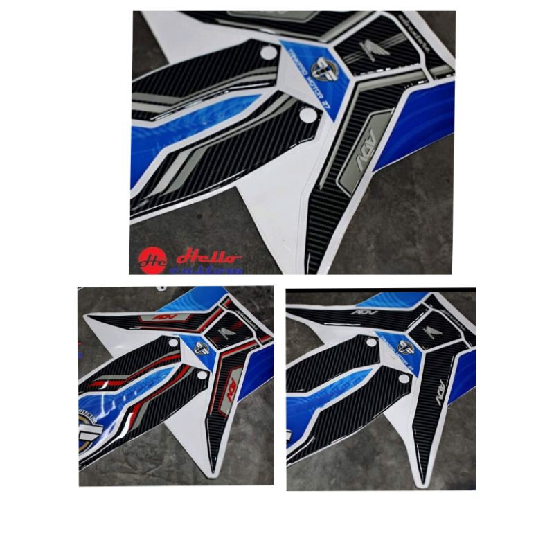 Sticker Stiker Resin Timbul Premium leher Honda Adv 150