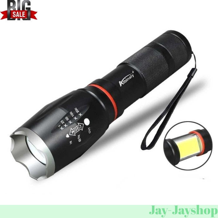 Senter LED Torch Cree XM-L T6 8000 Lumens LARIS