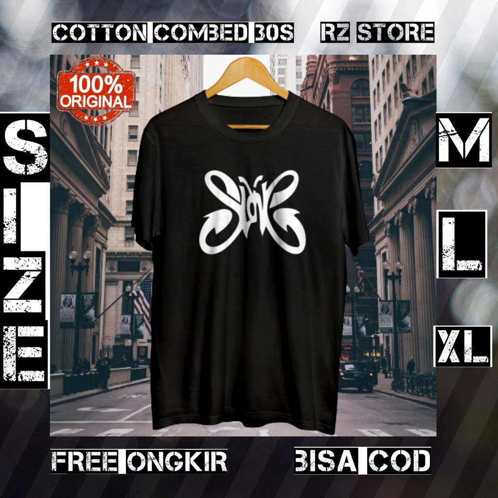KAOS PRIA T SHIRT KAOS DISTRO PRIA KAOS BAND SLANK ORIGINAL PREMIUM