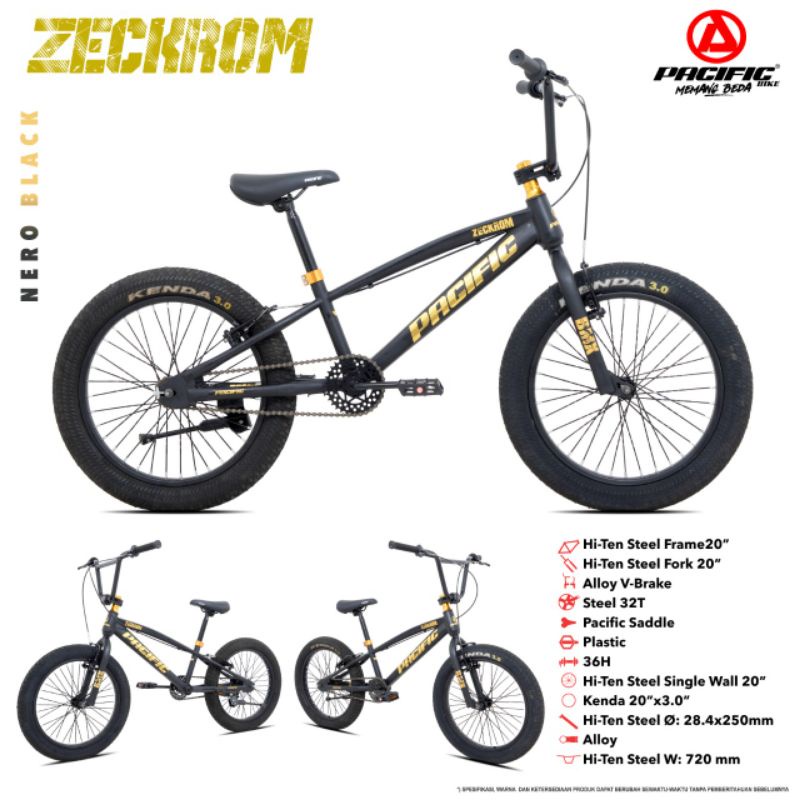 SEPEDA ANAK BMX 20 INCH ZECKROM PACIFIC
