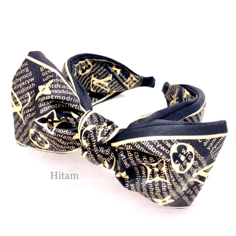 Bando Premium Quality  Bando Korea motif elv Bahan Bagus Bandana import Branded Band B-210