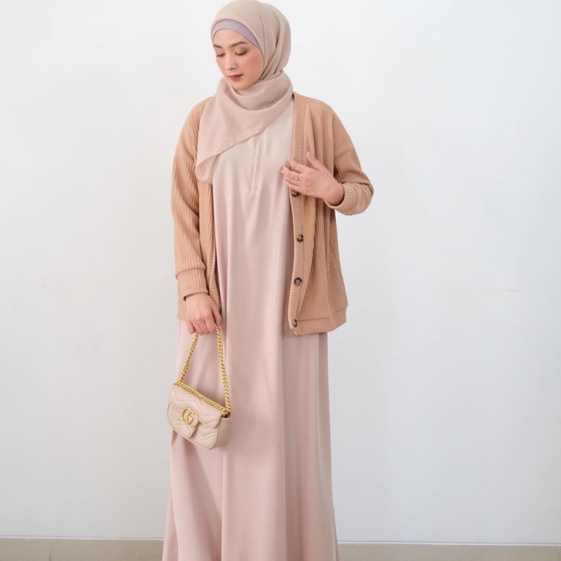 inner umbrella dress/ gamis lekbong busui CHG567 | CORDY-8