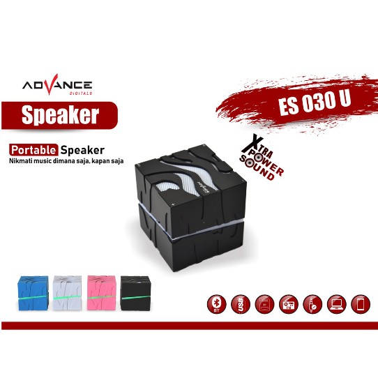 Magic Speaker Cube Bluetooth Mini Advance ES030U