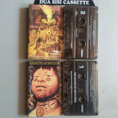 paket kaset sepultura - the roots of sepultura - arise