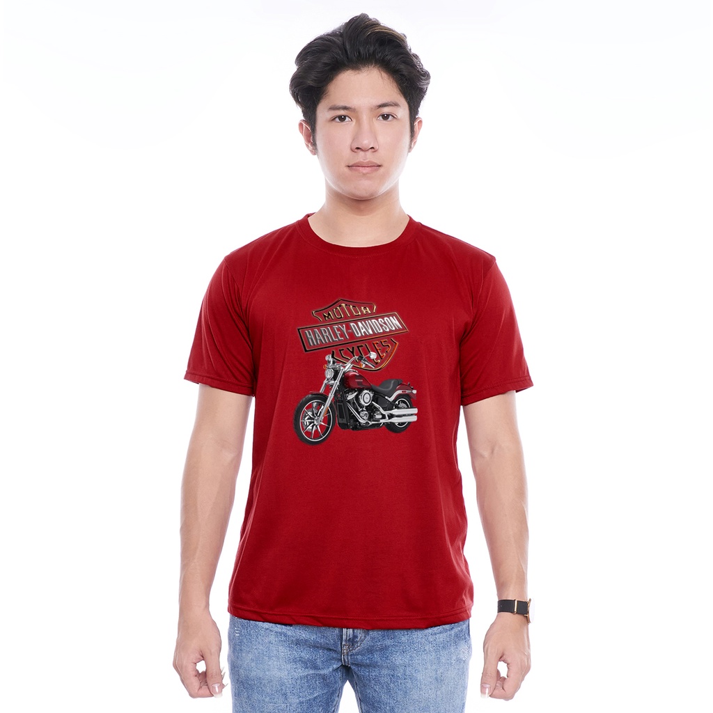 Kaos Oblong Pendek Motor Harley