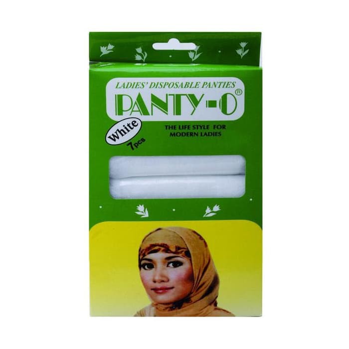 ready cd celana dalam polos wanita sekali pake disposable umroh panty o