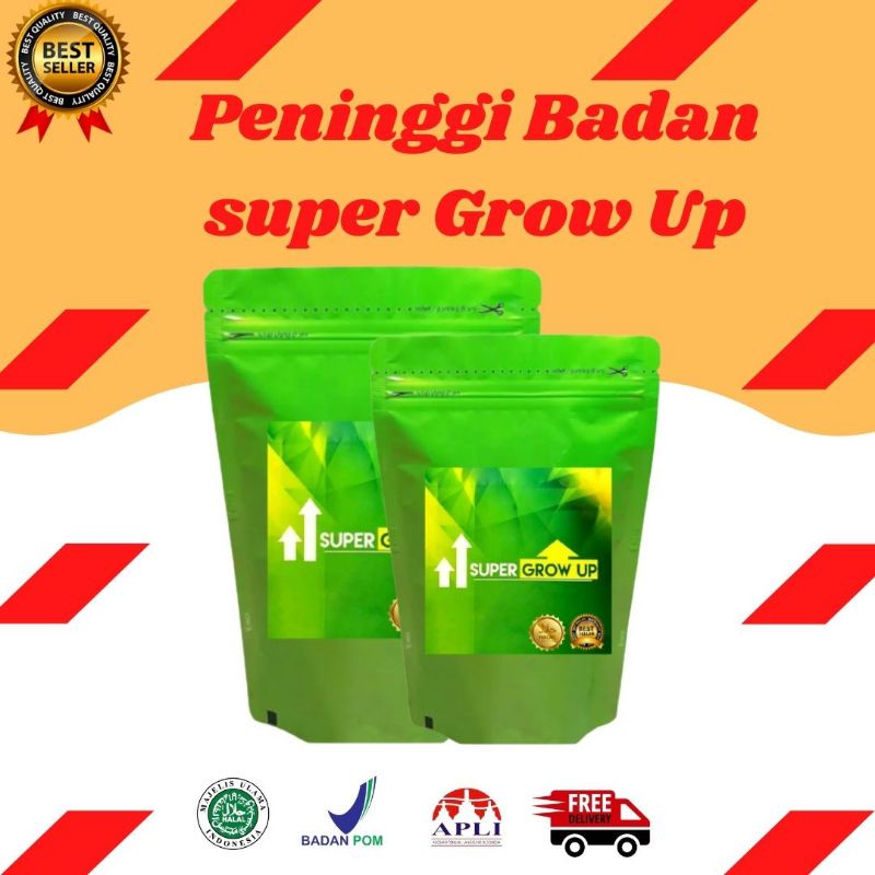 

[BISA COD] Peninggi Badan/Super Grow-Up/Peninggi Ampuh/Susu Kalsium/Herbal Alami