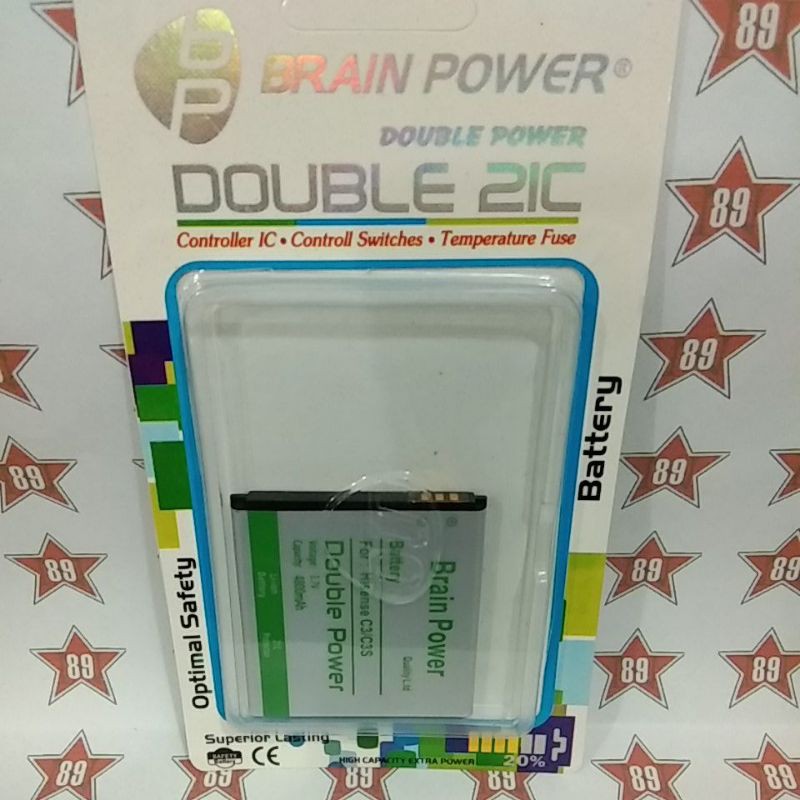 Battery batre Andromax C3 - C3s Brain power