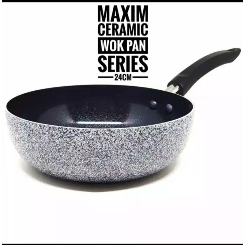 Deep Wok Maxim Neostone 24cm