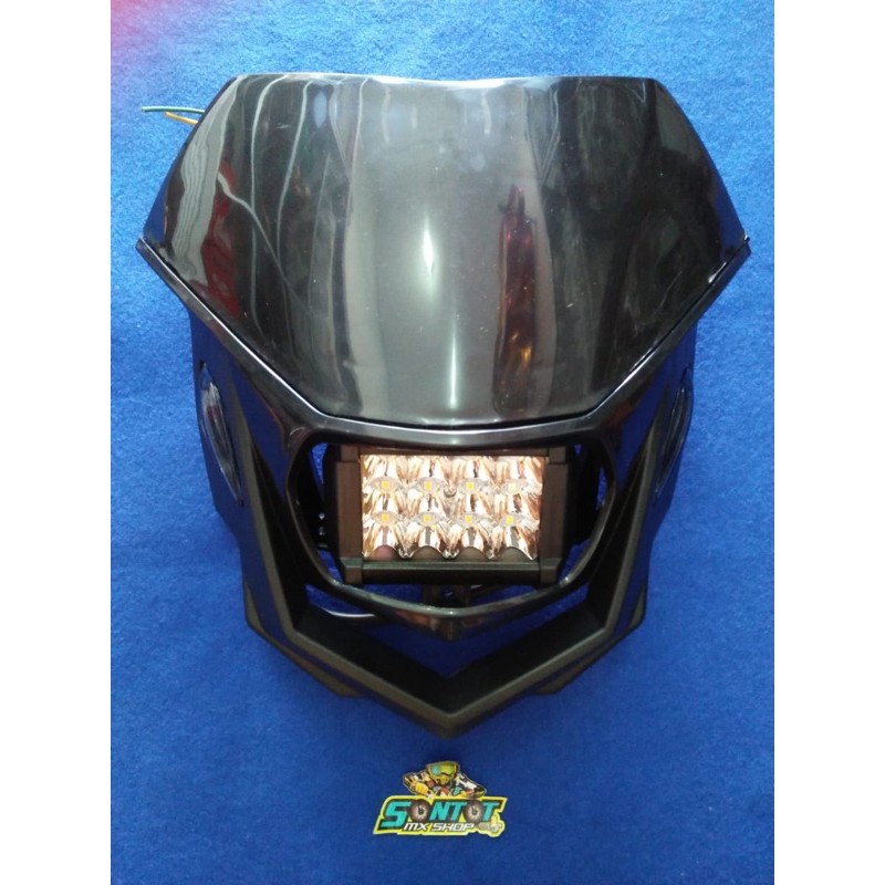 Batok Polispot + Lampu sorot 12 mata