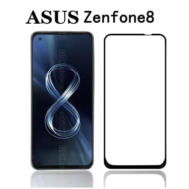 TEMPERED GLASS FULL COVER FULL SCREEN ASUS ZENFONE 8 ZS590KS