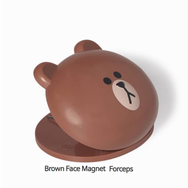 

READY OFFICIAL Line Friends [Brown & Friends] Magnet Tong
