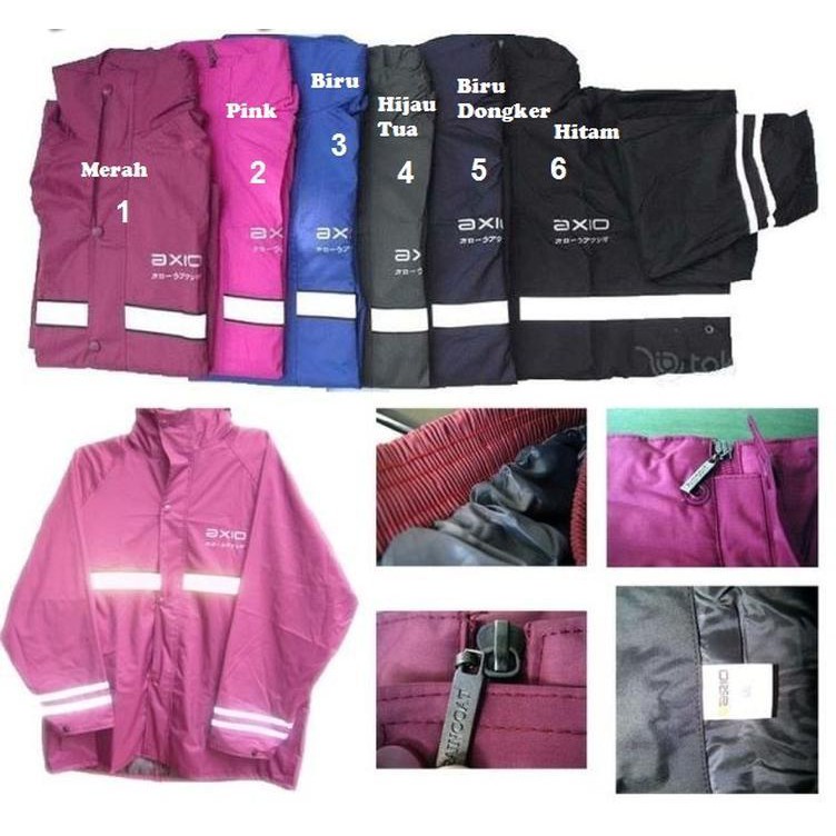 Jas Hujan Axio Original 100%