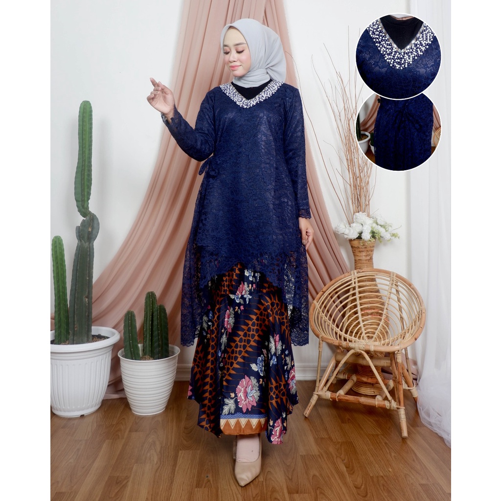 Set Kebaya Kejora / Kebaya Modern / Kebaya Brukat / Kebaya Pesta / Kebaya Wisuda / Kebaya / Kebaya Seragam