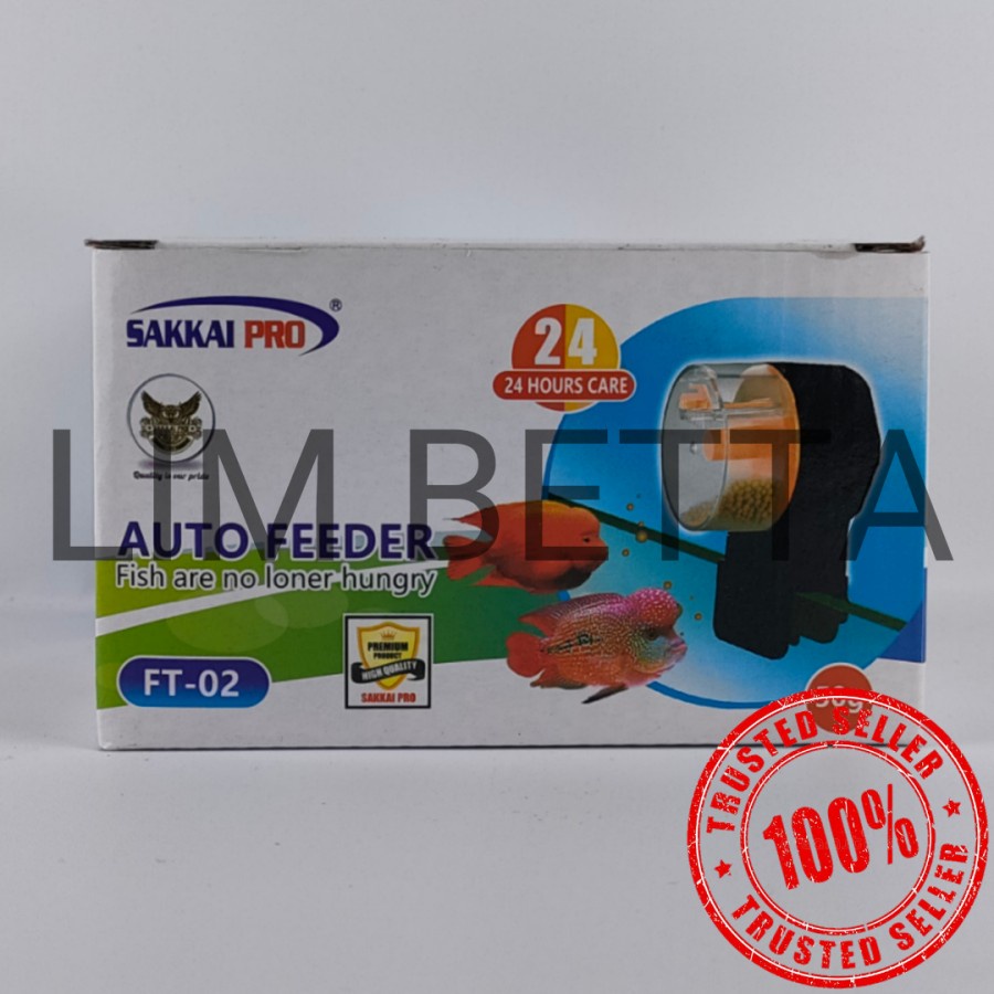 SAKKAI PRO AUTO FEEDER FT-02 / FOOD TIMER PEMBERIAN PAKAN OTOMATIS