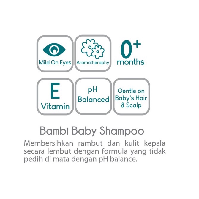 Bambi Baby Shampoo 100ml