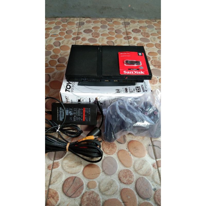 ps2 slim seri 7 matrix hardisk 250gb