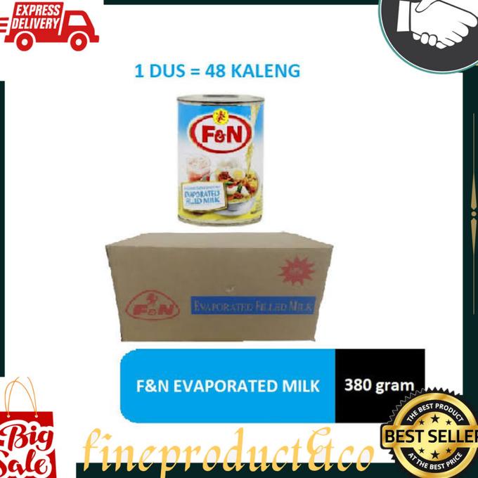 

[COD] Susu Evaporasi / Evaporated FN / F&N 380 ml / Susu Cair (1 Carton) [COD]
