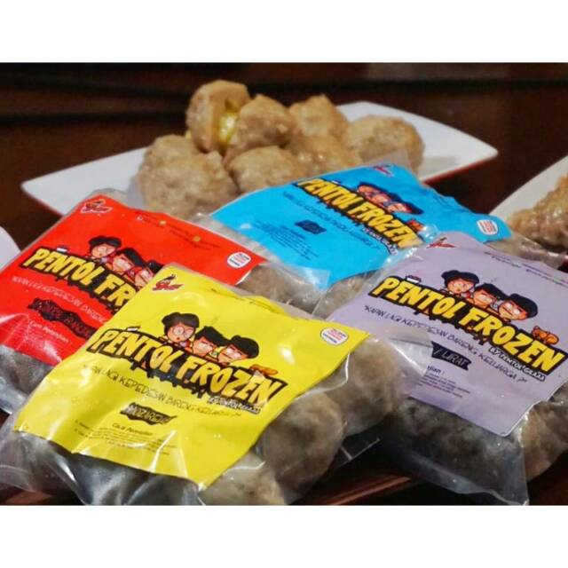 

Pentol gila frozen mix 3 rasa isi 60 pcs
