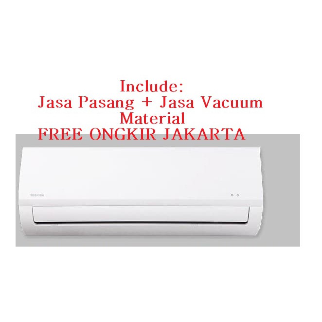 PROMO AC SPLIT TOSHIBA 0.75 PK RAS-07BKS (FREON R-410A, 660 WATT)