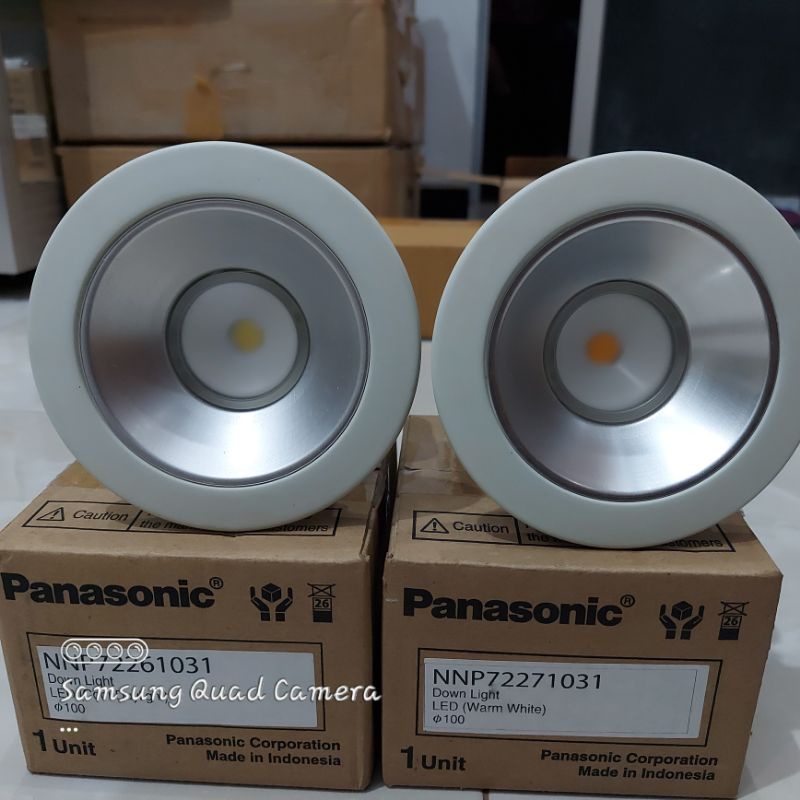 Panasonic Downlight 8,5watt putih dan kuning