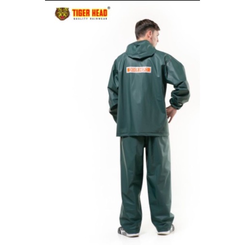 Jas Hujan Penguin CX7 Penguins Original CX 7 XXL Jumbo Tiger Head Twist Tebal Terlaris Termurah Setelan Jaket Baju Celana Big Size Pria Wanita Cewek Cowok Perempuan Laki Laki Dewasa Harga Grosir / Mantel Raincoat Anti Rembes dan Bocor