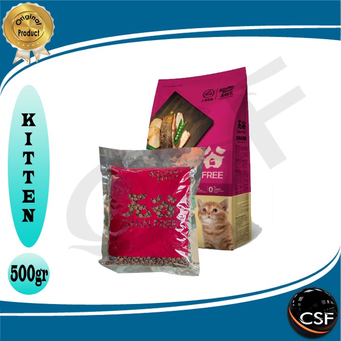 Makanan Kucing Premium KITCHEN FLAVOR 500g -  Kitten