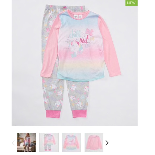 Jojo Siwa long sleeve pyjama set