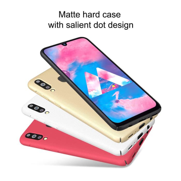 Hard Case SAMSUNG Galaxy M30 Nillkin Frosted Shield Casing Original