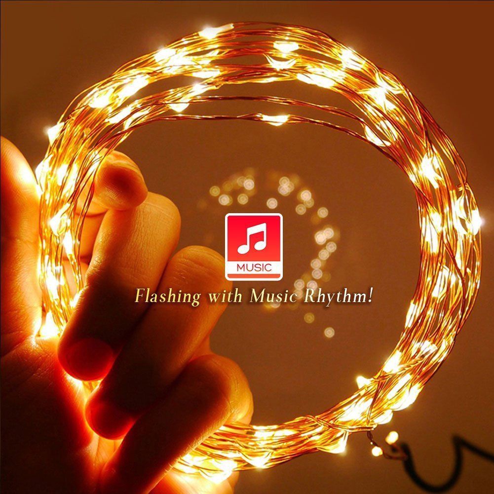 Lampu string LED Romantis Untuk Dekorasi Pohon Natal