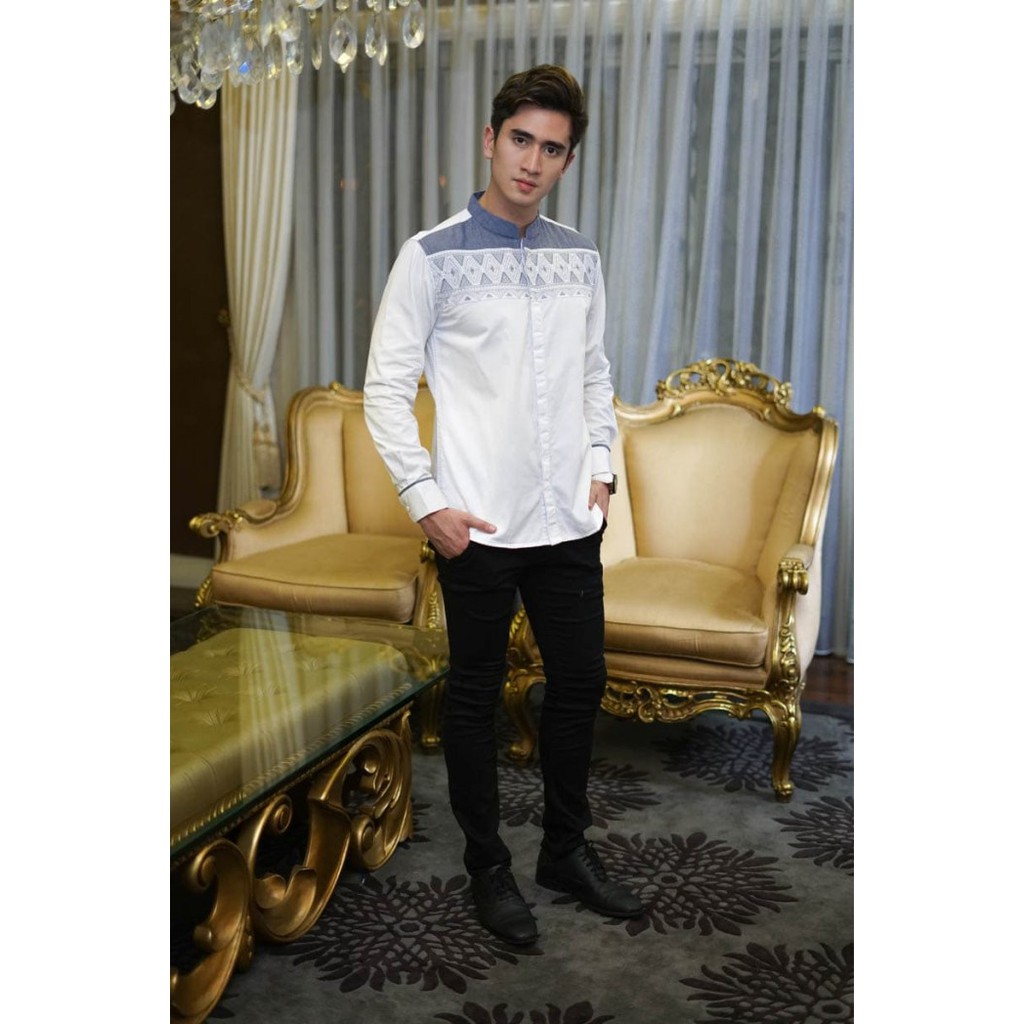 BAJU KOKO MUSLIM PRIA CRESSIDA ORI SLIMFIT RMHL.LH519P-5A