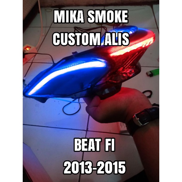 Mika belakang Smoke + Alis Beat FI 2013-2015