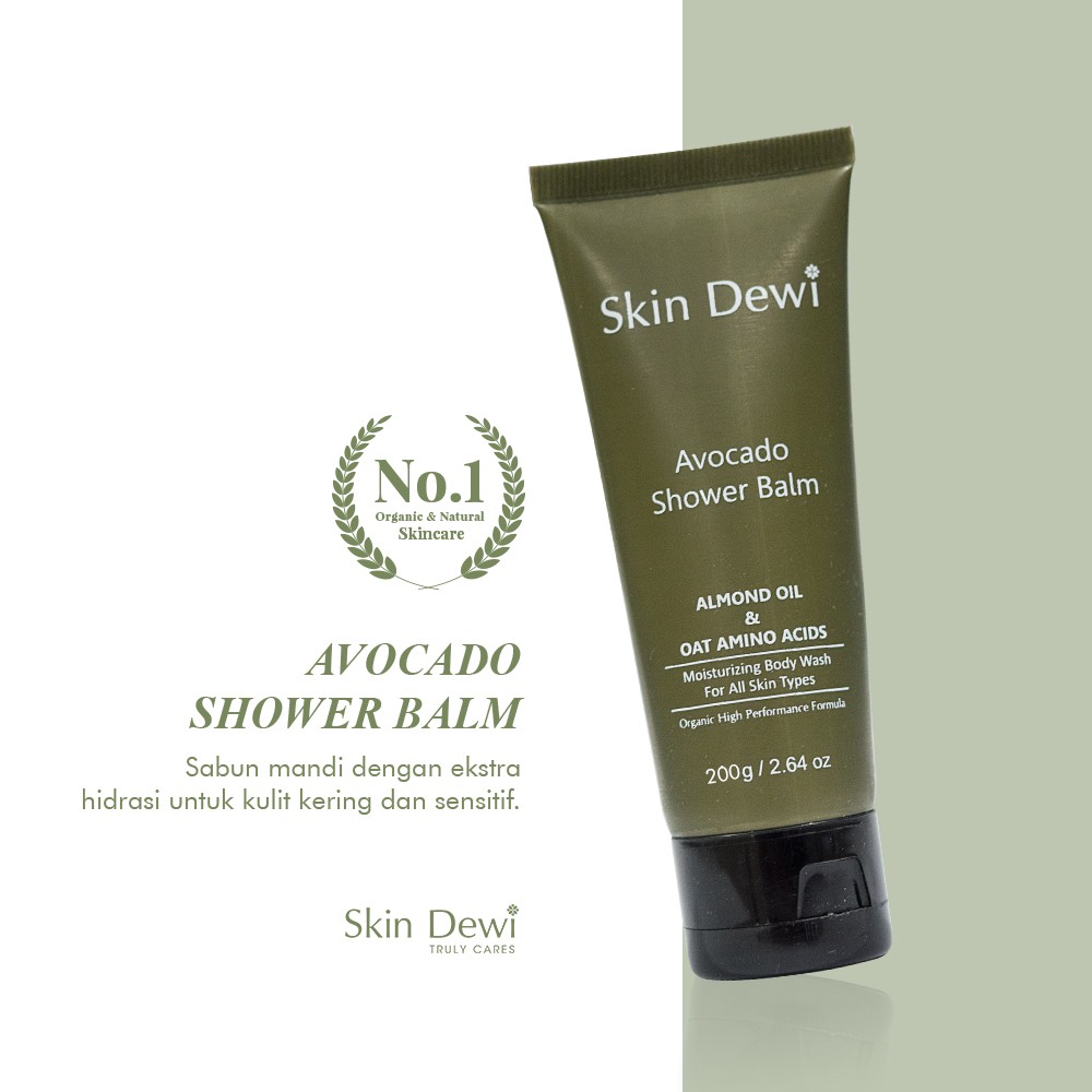

Skin Dewi Avocado Shower Balm 200gr (Skincare Organic)