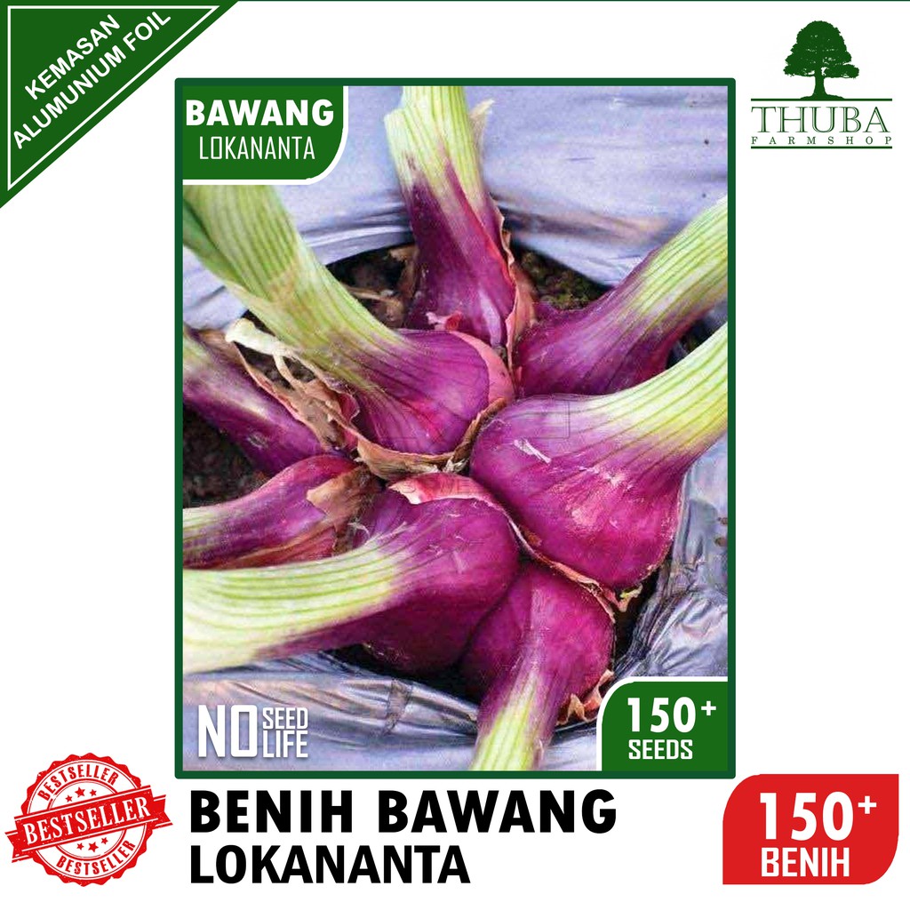 150 Biji - Benih Bawang Merah Lokananta - Bibit Bawang Merah Berkualitas