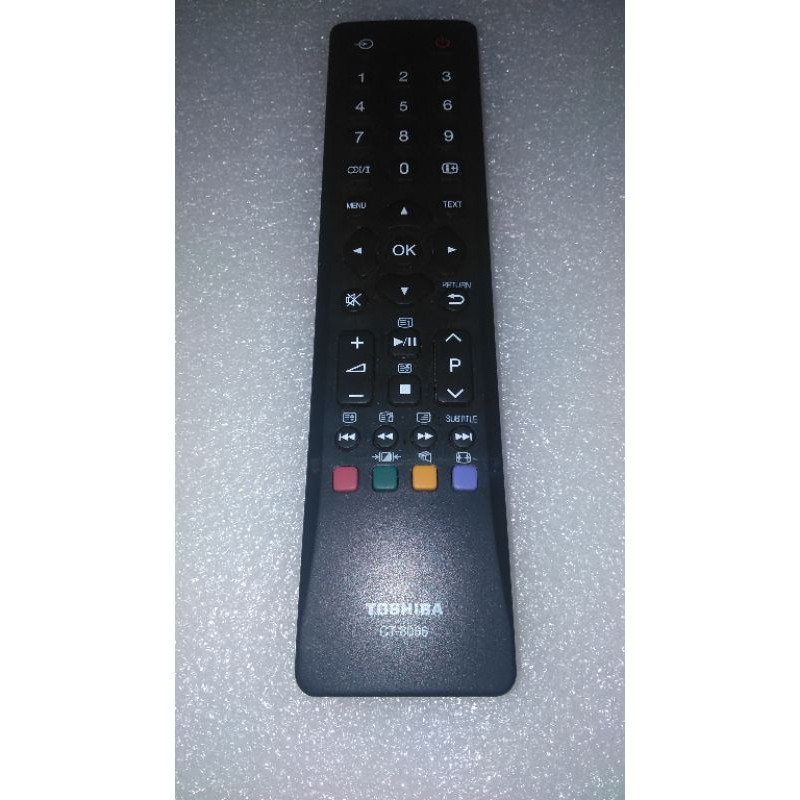 remote tv led toshiba