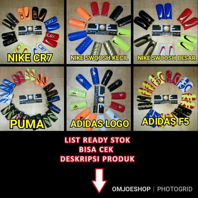 NEW Deker Futsal/dekker bola/decker/shin guard Puma Adidas Nike CR7