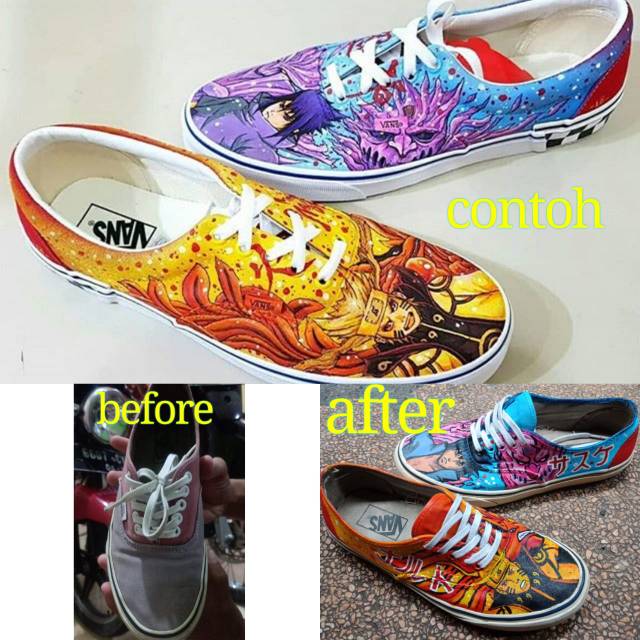 SEPATU LUKIS PAINTING SHOES JASA LUKIS SEPATU SEPATU CUSTOM