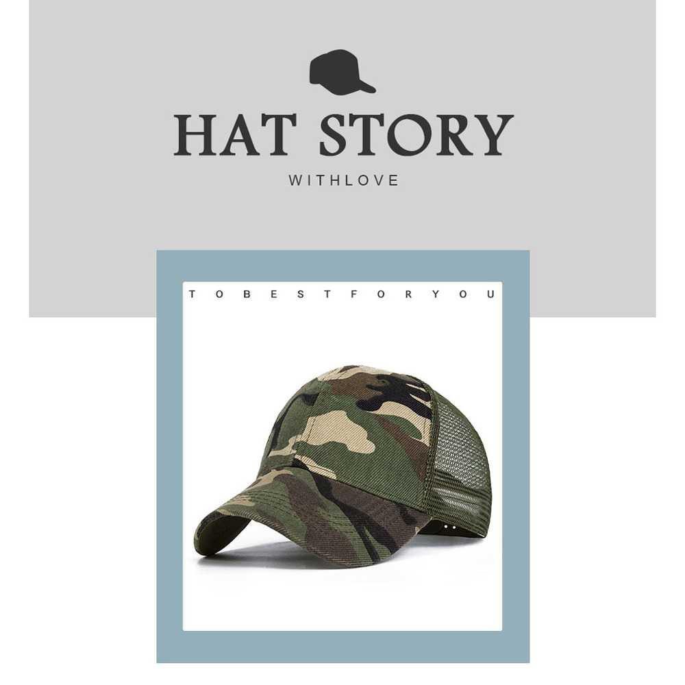 Topi Trucker Baseball Camouflage Army Summer Hat - s8r0102062 ( Al-Yusi )