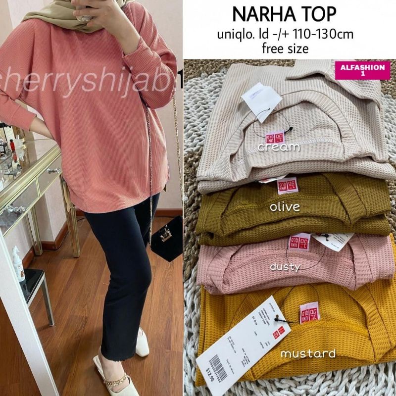 NARHA TOP ORIGINAL PRODUK alfashion