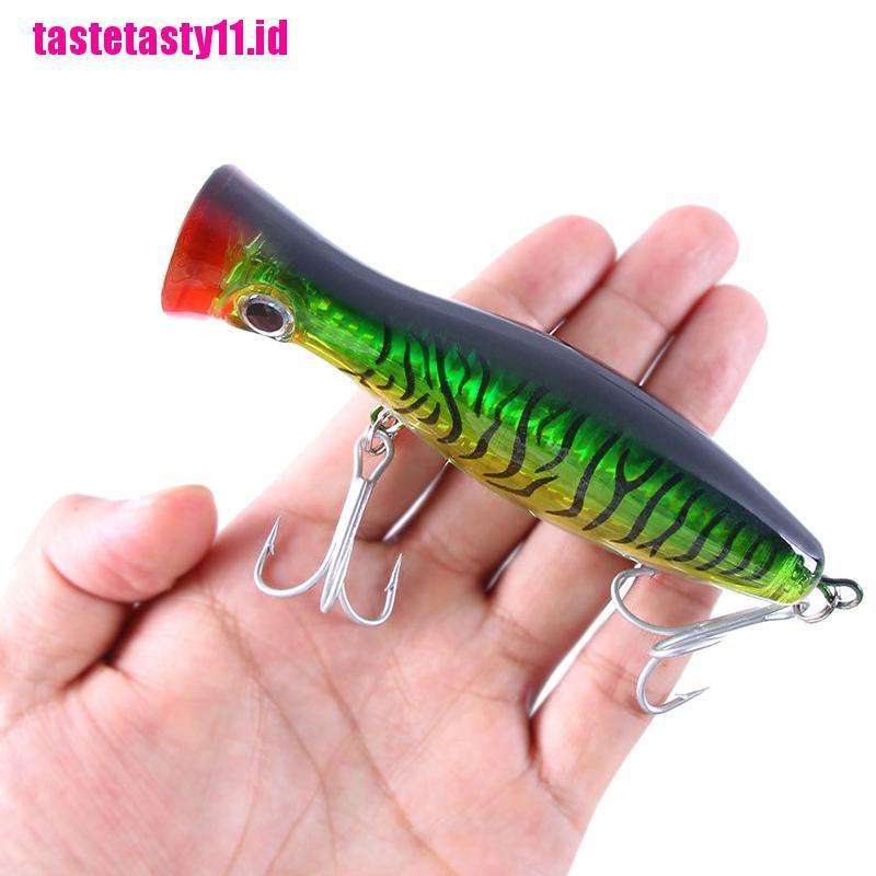 (TTID) Umpan Pancing Tiruan Bentuk Ikan Dengan Kail Treble