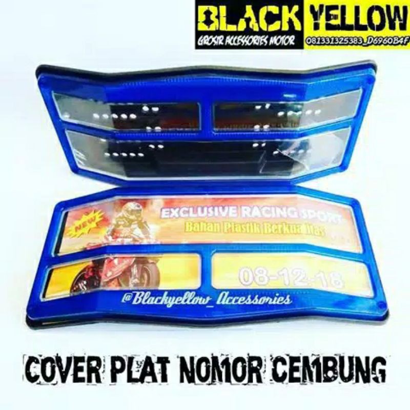 Dudukan Plat Nomor Motor Astra / Breket Plat Nomor Motor BAHAN TEBAL