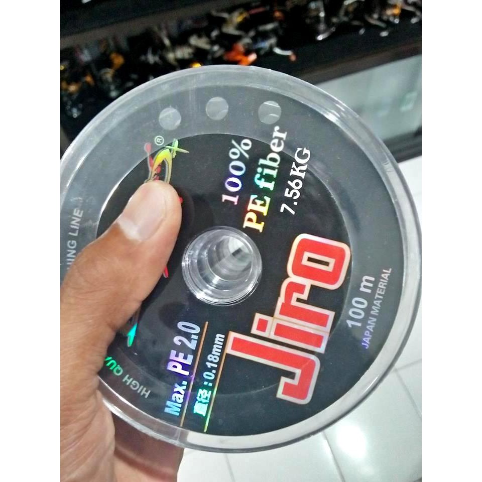 BLOOD JIRO PE 2 PE BAGUS PE FIBER KUAT JAPAN METRIAL